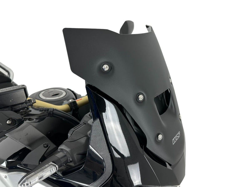 WRS Windscreen - Black, Matte, Dual Purpose - HO075NO