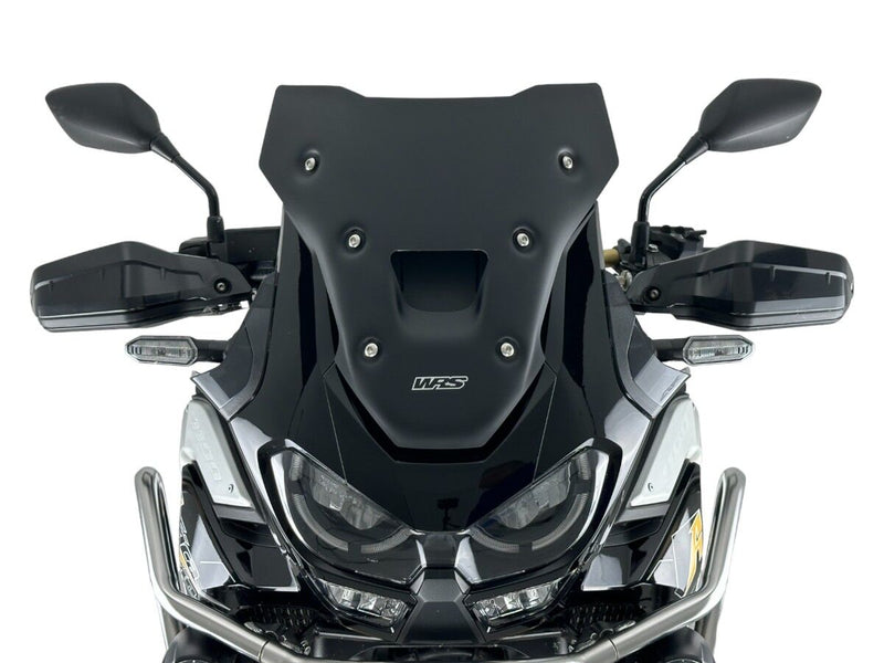 WRS Windscreen - Black, Matte, Dual Purpose - HO075NO