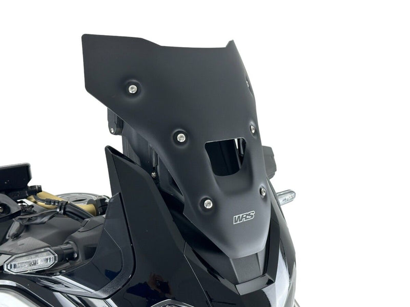 WRS Windscreen - Black, Matte, Dual Purpose - HO075NO