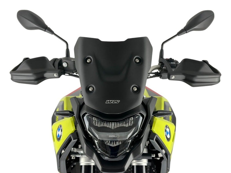 WRS Windscreen - Black, Matte, Dual Purpose - BM104NO