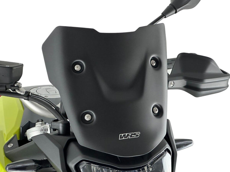 WRS Windscreen - Black, Matte, Dual Purpose - BM104NO