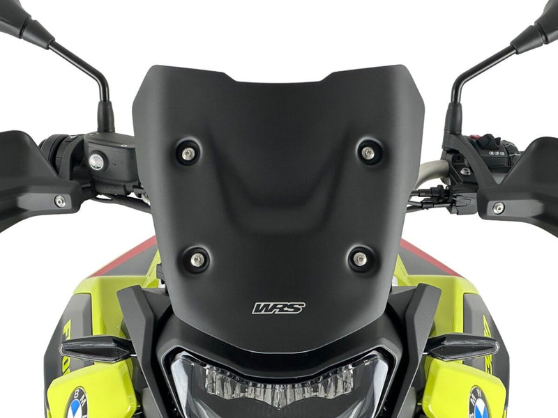 WRS Windscreen - Black, Matte, Dual Purpose - BM104NO