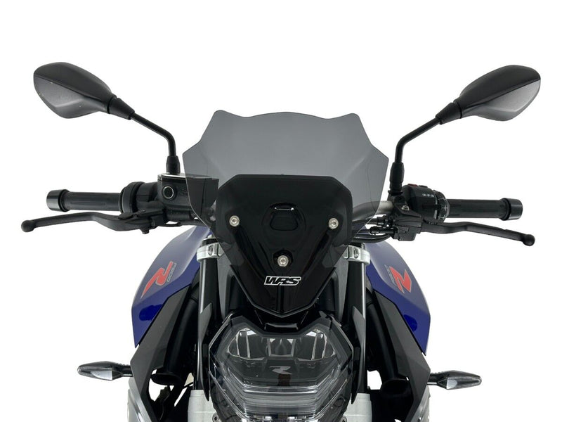 WRS Windscreen - Dark Smoke, Naked Bike - BM101FS