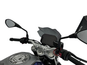 WRS Windscreen - Dark Smoke, Naked Bike - BM101FS