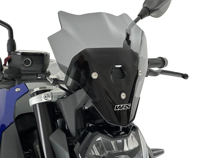 WRS Windscreen - Dark Smoke, Naked Bike - BM101FS
