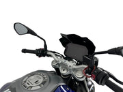 WRS Windscreen - Black, Matte, Naked Bike - BM101NO