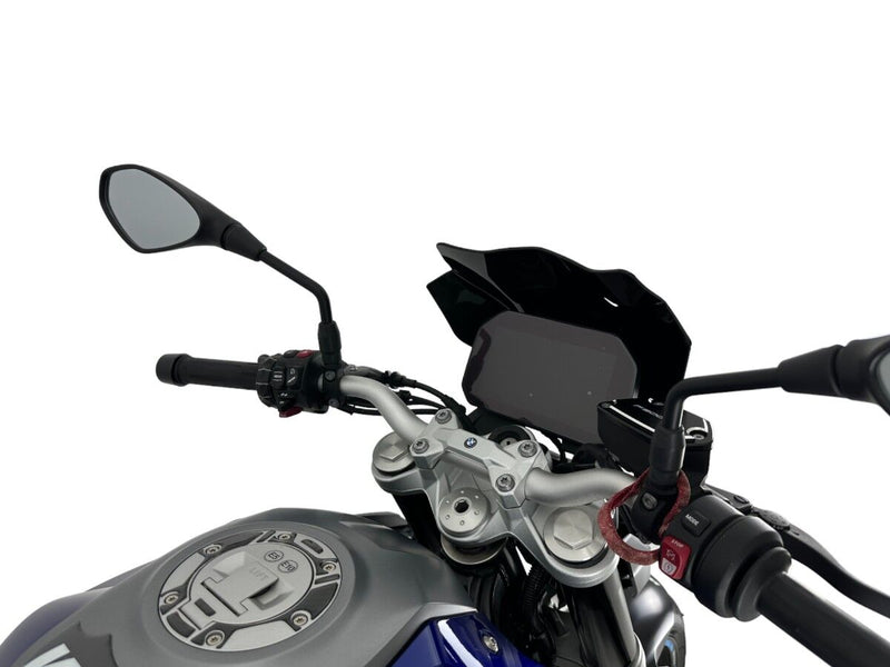 WRS Windscreen - Black, Matte, Naked Bike - BM101NO