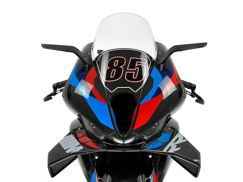 WRS Windscreen - Clear, Sport Bike - BM100T