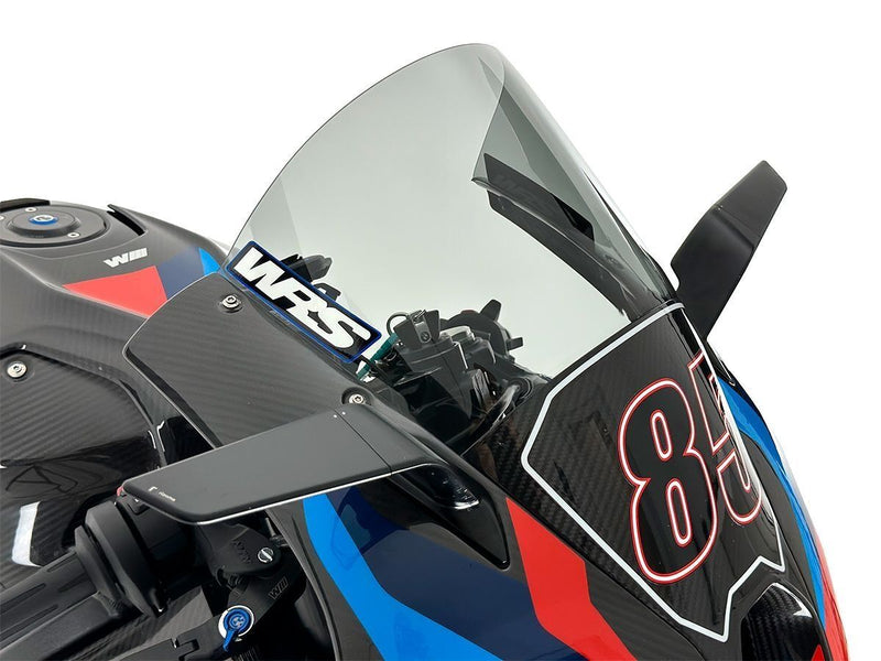 WRS Windscreen - Smoke, Sport Bike - BM100F