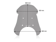 WRS Windscreen - Smoke, Dual Purpose - RE002F