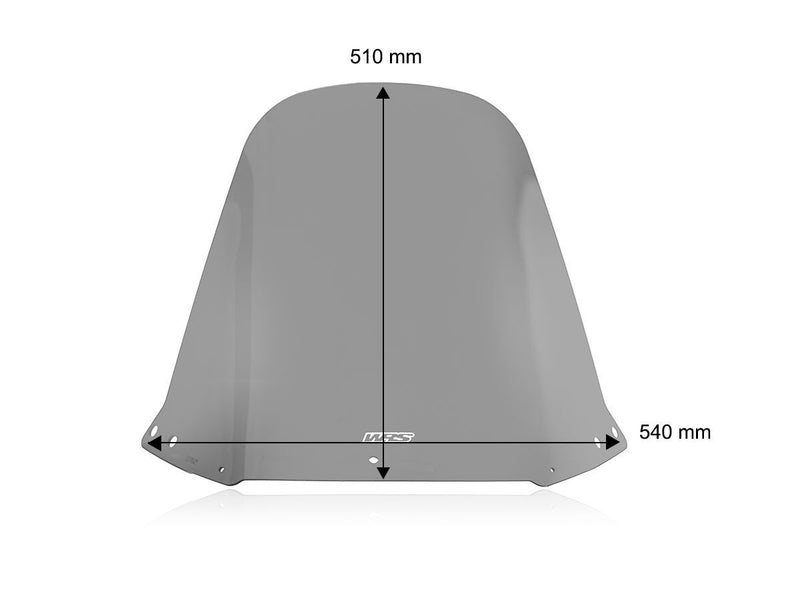 WRS Windscreen - Smoke, Scooter - HO079F