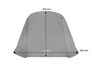WRS Windscreen - Smoke, Scooter - HO080F
