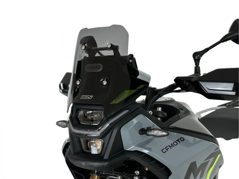 WRS Windscreen Sport CF Moto - Dark Smoke, Windshield