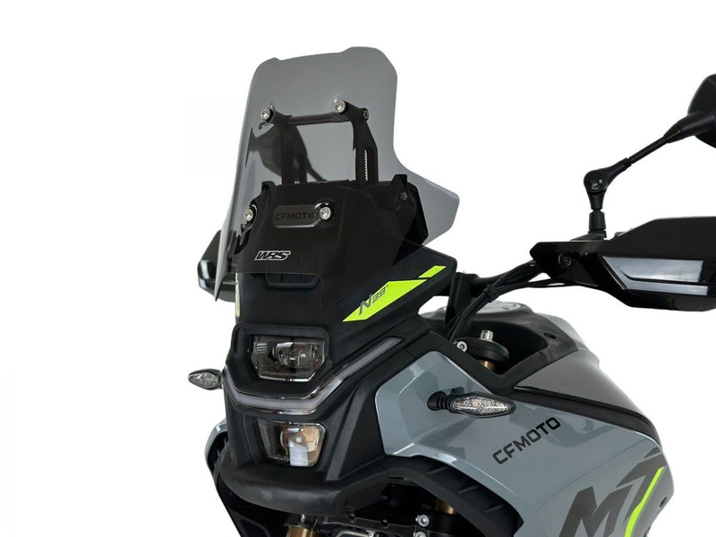 WRS Windscreen Sport CF Moto - Dark Smoke, Windshield