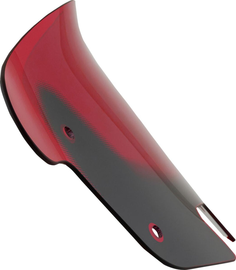Klock Werks Kolor Flare® Windshield - Red, Cruiser - KWW-04-0636