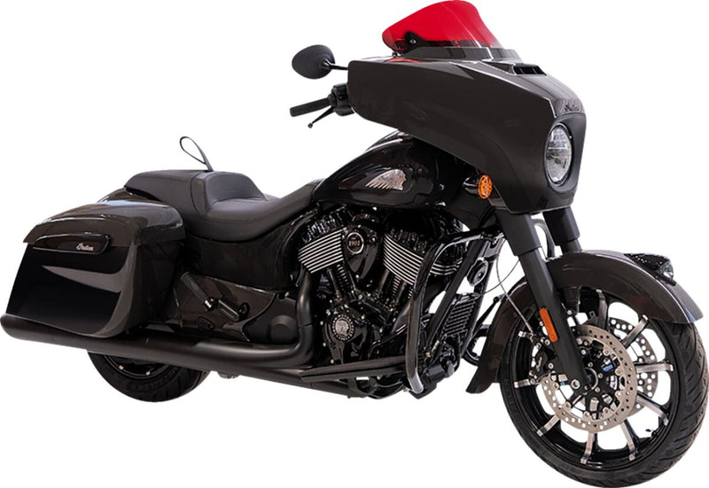 Klock Werks Kolor Flare® Windshield - Red, Cruiser - KWW-04-0636