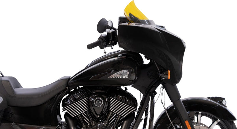 Klock Werks Kolor Flare® Windshield - Yellow, Cruiser - KWW-04-0638