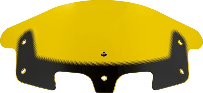 Klock Werks Kolor Flare® Windshield - Yellow, Cruiser - KWW-04-0638