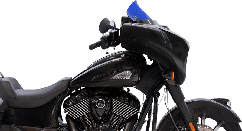 Klock Werks Kolor Flare® Windshield - Blue, Cruiser - KWW-04-0640
