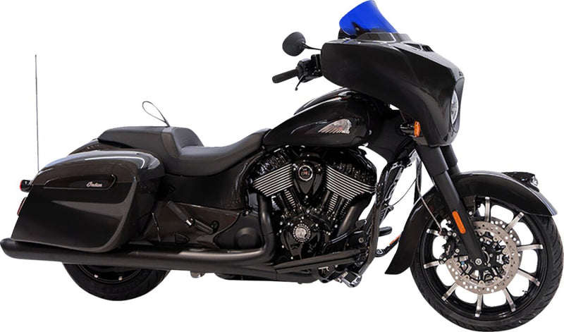 Klock Werks Kolor Flare® Windshield - Blue, Cruiser - KWW-04-0640