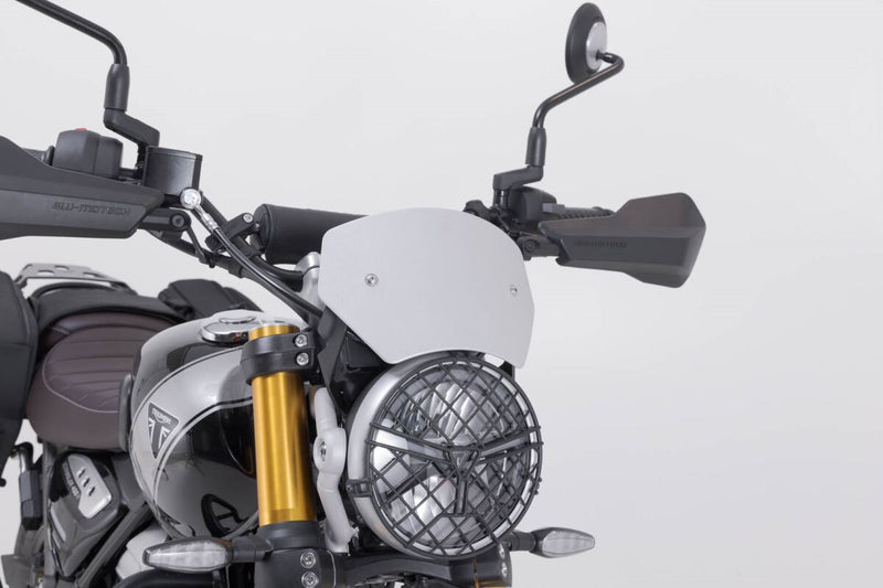 SW-Motech Windscreen - Silver, Windshield - SCT.11.616.10000/S