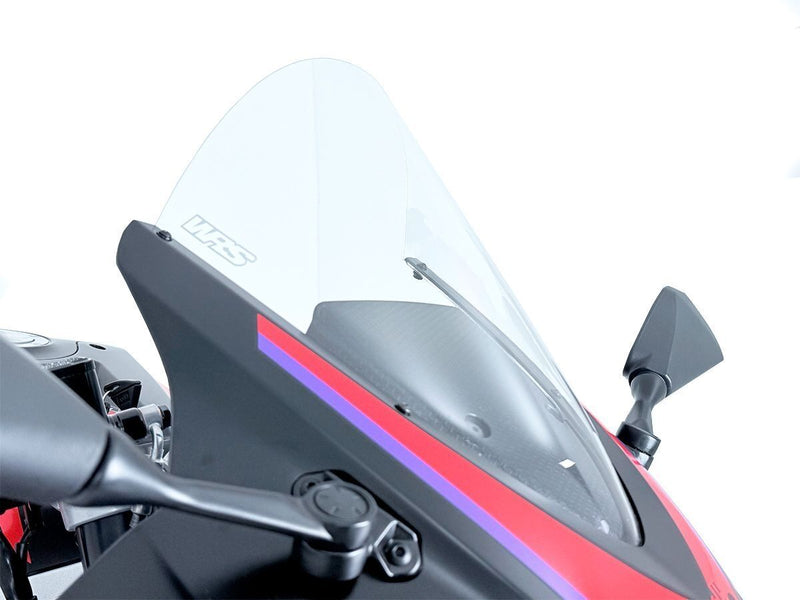 WRS Windscreen Race Aprilia - Clear, Windshield