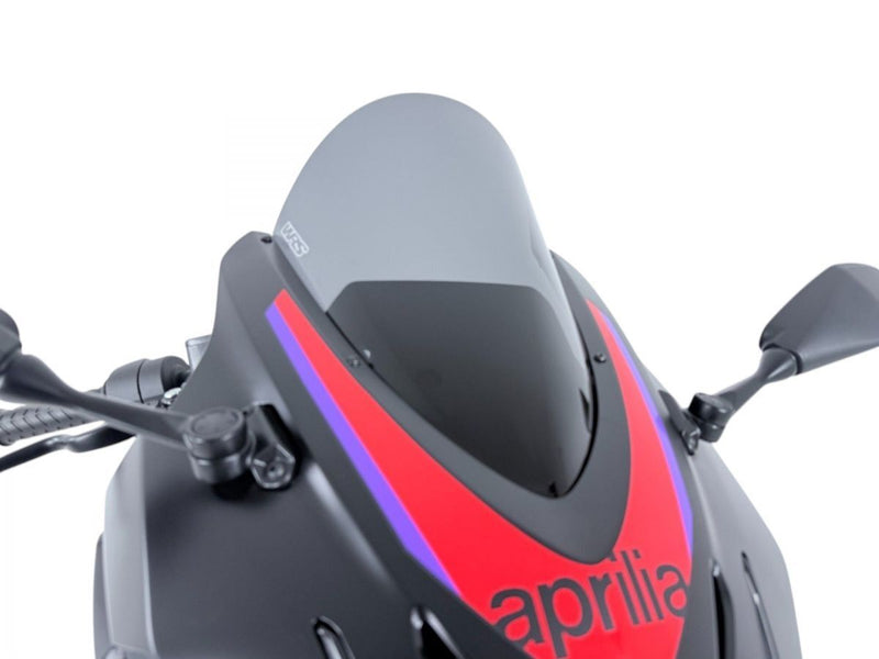 WRS Windscreen Race Aprilia - Dark Smoke, Windshield