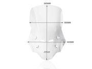 WRS Windscreen Caponord CB500X - Clear, Windshield