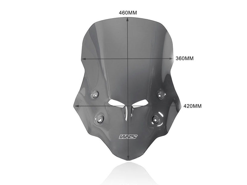 WRS Windscreen Touring CB500X - Dark Smoke, Windshield