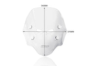 WRS Windscreen Sport CB500X - Clear, Windshield