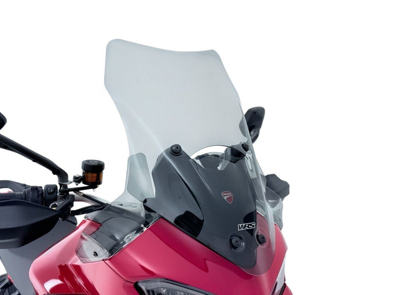 WRS Windscreen Caponord Ducati Multistrada V2 - Smoke, Windshield