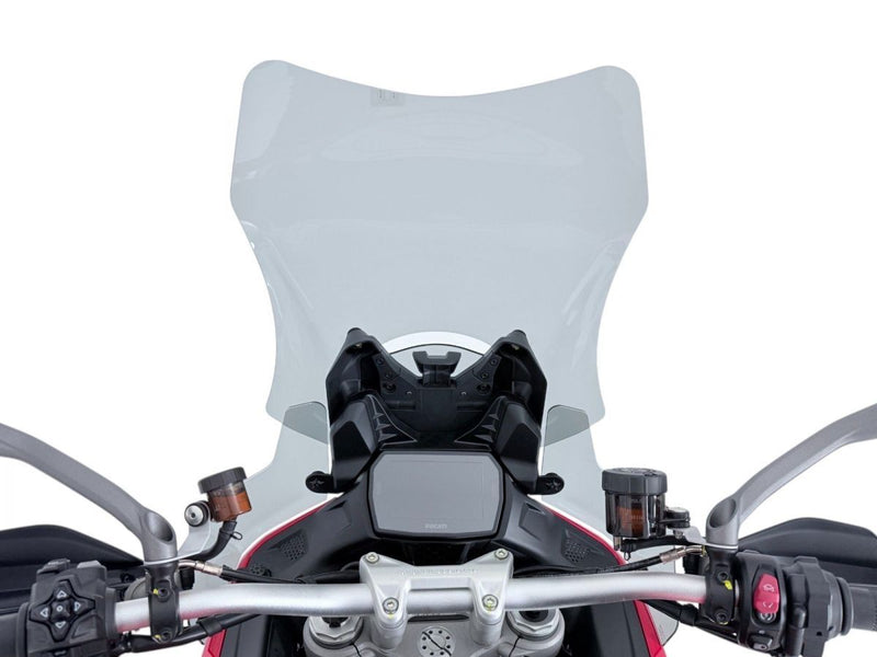 WRS Windscreen Caponord Ducati Multistrada V2 - Smoke, Windshield