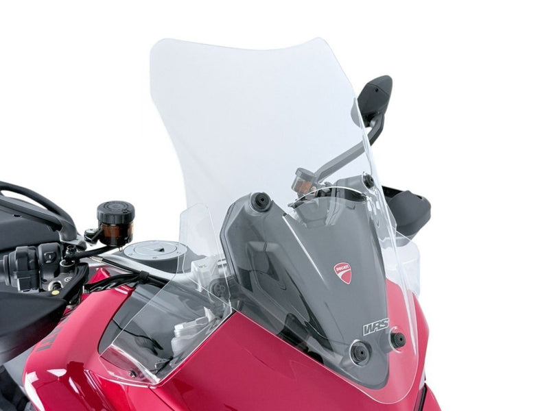WRS Windscreen Touring Ducati Multistrada V2 - Clear, Windshield