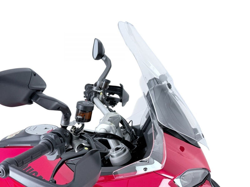 WRS Windscreen Touring Ducati Multistrada V2 - Clear, Windshield