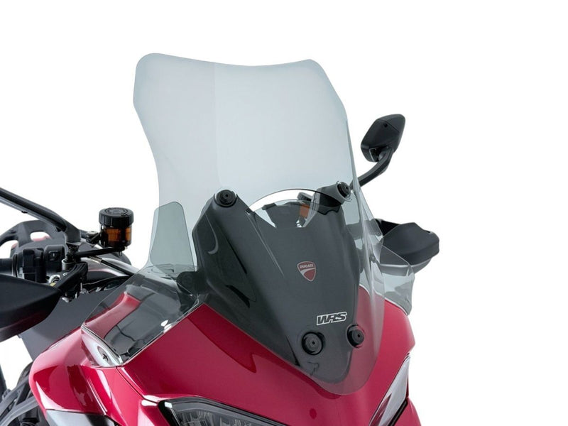 WRS Windscreen Touring Ducati Multistrada V2 - Smoke, Windshield