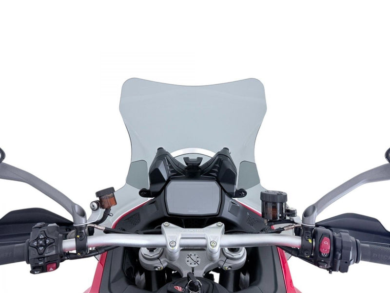 WRS Windscreen Touring Ducati Multistrada V2 - Smoke, Windshield
