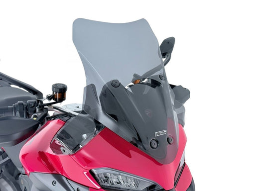 WRS Windscreen Touring Ducati Multistrada V2 - Dark Smoke, Windshield