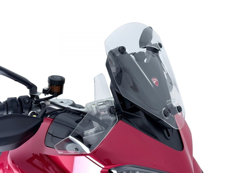 WRS Windscreen Sport Ducati Mutlistrada V2 - Clear, Windshield