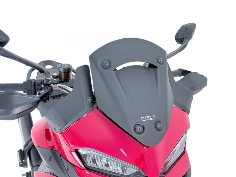 WRS Windscreen Sport Ducati Mutlistrada V2 - Black, Matte, Windshield