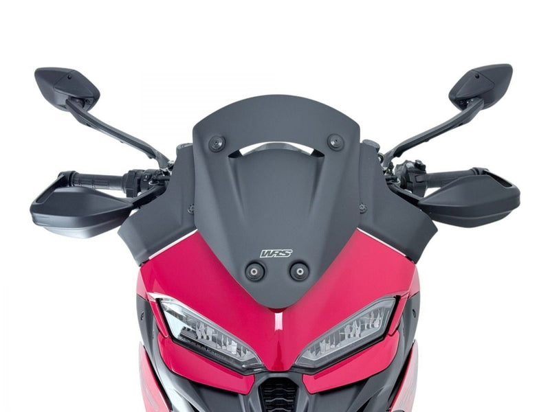WRS Windscreen Sport Ducati Mutlistrada V2 - Black, Matte, Windshield