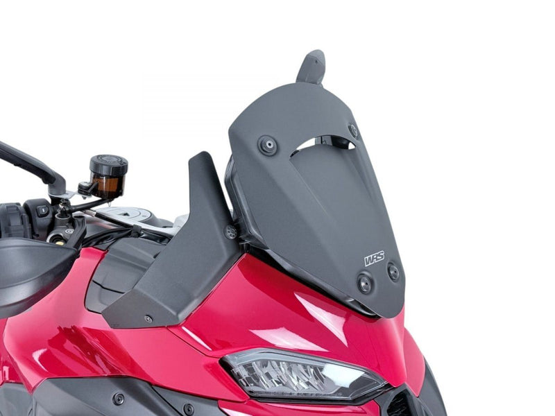 WRS Windscreen Sport Ducati Mutlistrada V2 - Black, Matte, Windshield