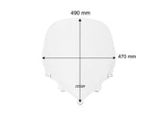 WRS Windscreen Touring K1200S/K1300S - Clear, Windshield