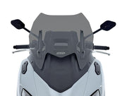 WRS Windscreen Intermedio T-Max Techmax - Dark Smoke, Windshield