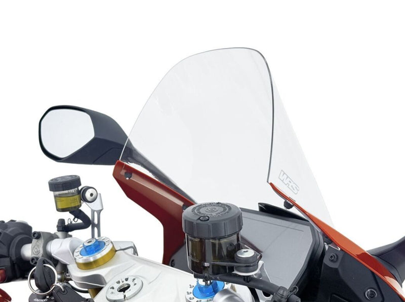 WRS Windscreen Race Panigale V2/S - Clear, Windshield