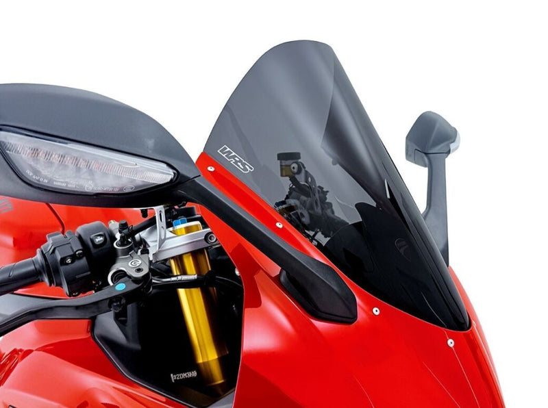 WRS Windscreen Race Panigale V2/S - Dark Smoke, Windshield