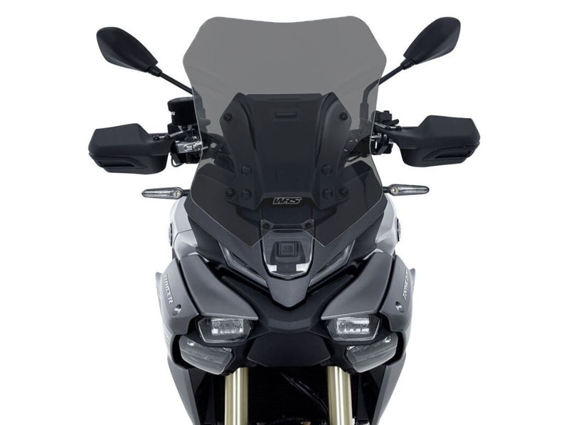 WRS Windscreen Intermedio Tracer 9 GT/GT+ - Dark Smoke, Windshield