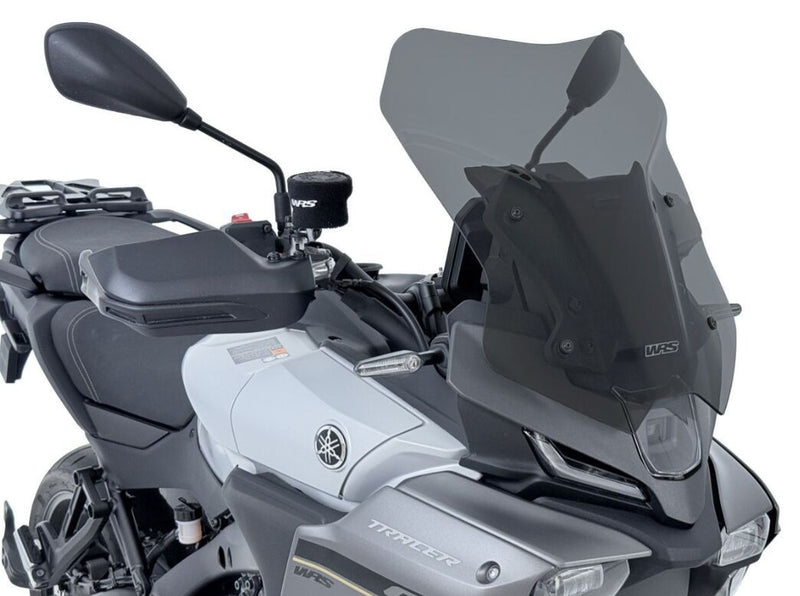 WRS Windscreen Intermedio Tracer 9 GT/GT+ - Dark Smoke, Windshield