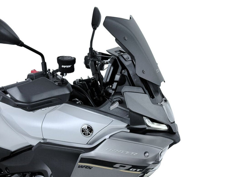 WRS Windscreen Sport Yamaha - Black, Matte, Windshield