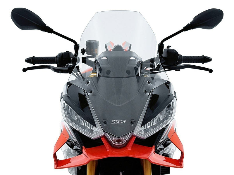 WRS Windscreen Touring Tuono V4 - Clear, Windshield