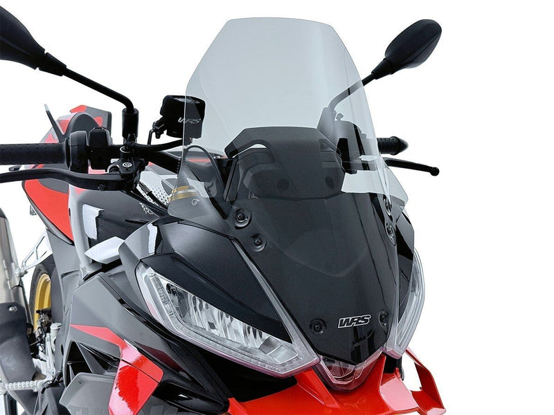 WRS Windscreen Touring Tuono V4 - Smoke, Windshield